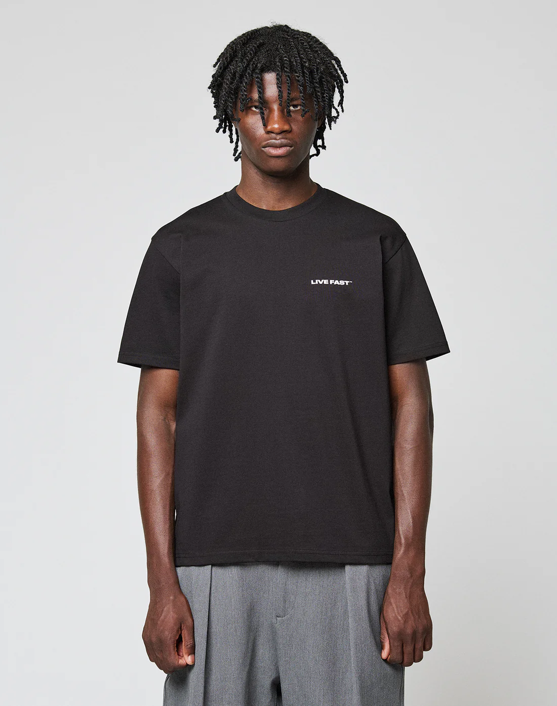 Live Fast Plain Tee