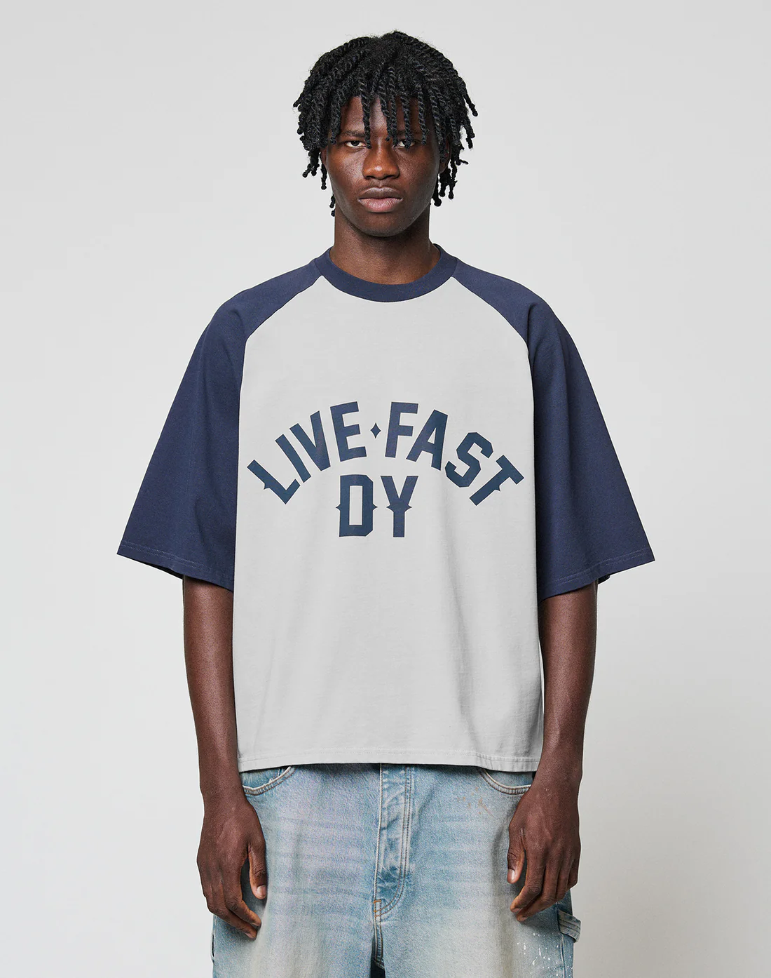 Live Fast Raglan Tee